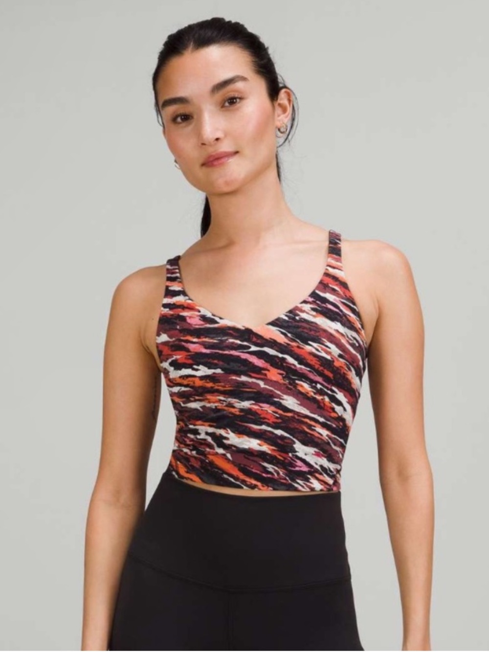 Lululemon Lunar New Year Align Tiger Tide Cropped Tank Top Sz. 8